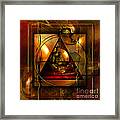 Eva's Guilt And Adam's Love Framed Print