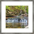 Even Flow Framed Print