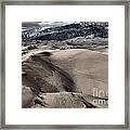 Evening At The Dunes Framed Print