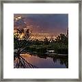 Evening Colors Framed Print