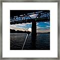 Evening Lights Framed Print