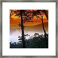 Evening Magic In The Smokys Framed Print