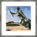 Ever Forward - D-day Prayer Framed Print Ever Forward - D-day Prayer Framed Print