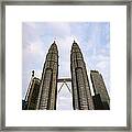 Evocative Petronas Towers Framed Print