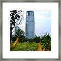 Exchange Place Framed Print