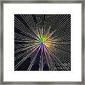 Exploding Light 0001 Framed Print