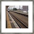 Express Train To Hakata Sta. #train Framed Print