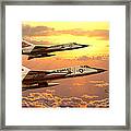 F-106 Delta Dart Intercept Framed Print