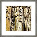 Facade Of Chartres Framed Print