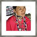 Faces Of Thailand 3 Framed Print