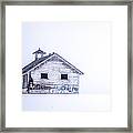 Fade To White Framed Print