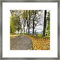 Fall At Inspiration Point Framed Print