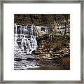 Jackson Falls Natchez Trace Parkway Tennessee Framed Print