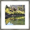 Fall Reflections Framed Print