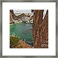 Falling Into The Bay Framed Print