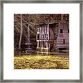 Falling Spring Mill - Missouri - Mark Twain National Forest Framed Print