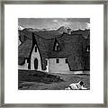 Fantasy Cob Castle From Transylvania Framed Print