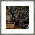 Farm Tools Framed Print