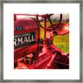 Farmall Morning Framed Print