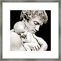 Father And Son Framed Print
