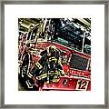 Fdny Wheels Framed Print