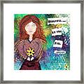 Feel Beautiful Framed Print