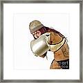 Female Kick Boxer 4 Framed Print