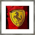 Ferrari Emblem Framed Print