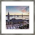 Ferry Building Sunrise - San Francisco Framed Print