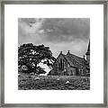 Fewston Church And Sheep Framed Print