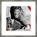Film Noir Ace In The Hole Kirk Douglas With Lantern 1951-2014 Framed Print