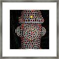 Fire Hydrant Art Framed Print