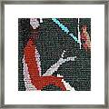 Fire Juggler Framed Print