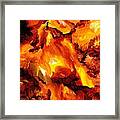 Fire Storm Framed Print