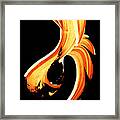 Fire Water 260 By Sharon Cummings Framed Print