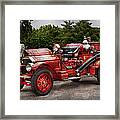 Fireman - Phoenix No2 Stroudsburg Pa 1923 Framed Print