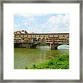 Firenze Bridge Itl2153 Framed Print