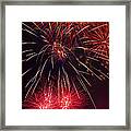 Firework Majesty Framed Print