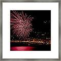 Fireworks Alassio 2013 3559 - Ph Enrico Pelos Framed Print