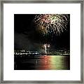 Fireworks Ceriale 2013 3698 Framed Print