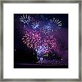 Fireworks In English Bay 032 Framed Print