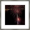 Fireworks Laigueglia 2013 3194 - Ph Enrico Pelos Framed Print