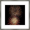 Fireworks Framed Print