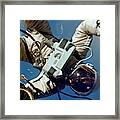 First American Spacewalk, Astronaut Ed Framed Print