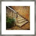 First Offering For #rsa_stairs Framed Print