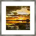 Fishermen Sunset Ii Framed Print
