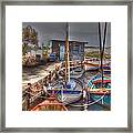 Fishing Boats Framed Print
