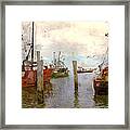 Fishing Fleet Framed Print