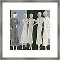 Five Women Framed Print
