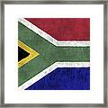 Flag Of South Africa Framed Print